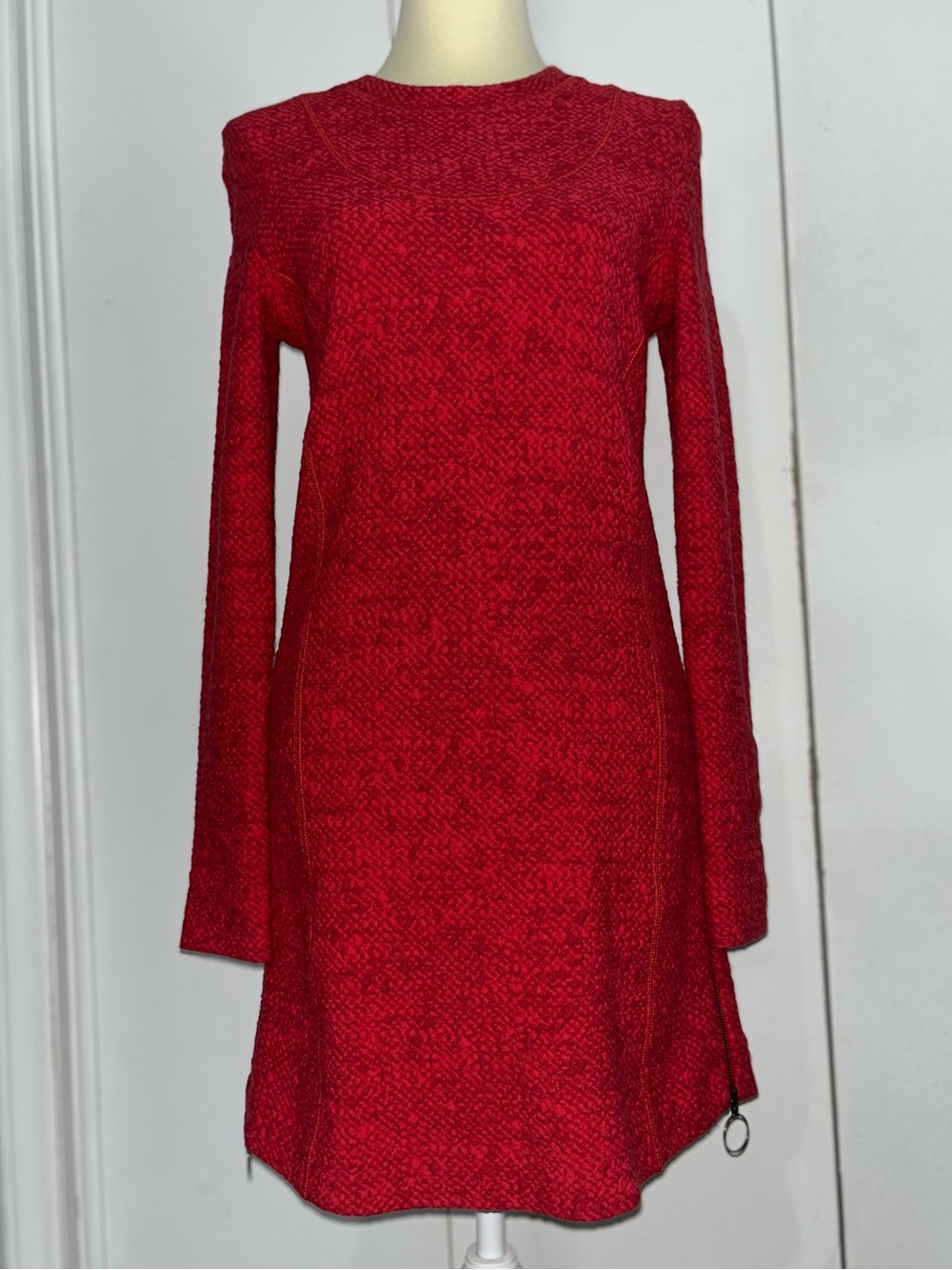 Akris Punto Melange Knit Tunic Dress